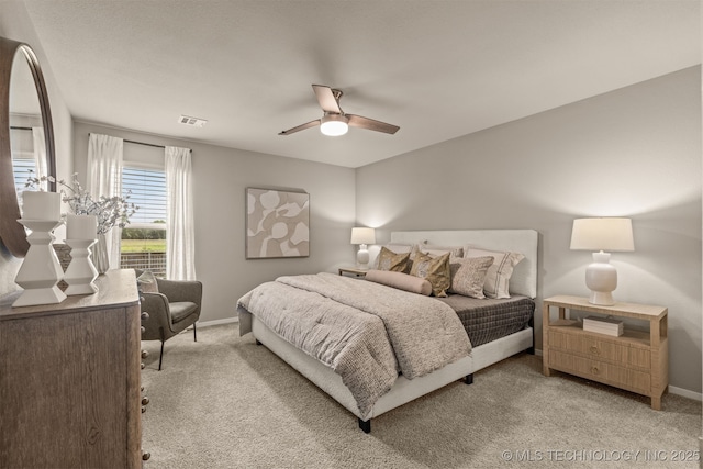 7420 E 160th Pl S, Bixby, OK 74008 - carpeted bedroom featuring baseboards and ceiling fan