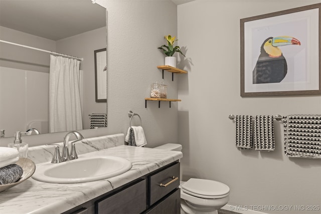 7420 E 160th Pl S, Bixby, OK 74008 - bathroom with vanity and curtained shower