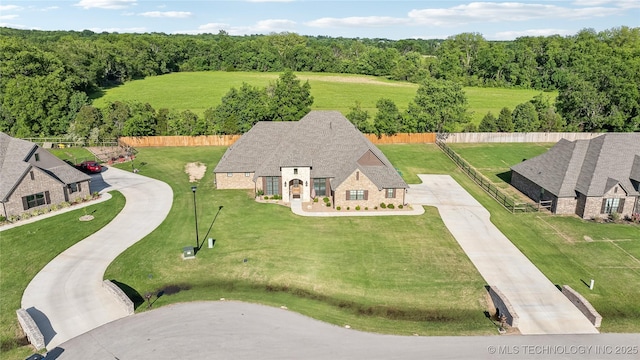 20905 S Windsor Ave, Claremore, OK 74019 - aerial view of property and surrounding area