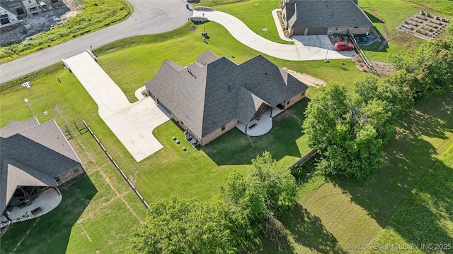 20905 S Windsor Ave, Claremore, OK 74019 - view from above of property