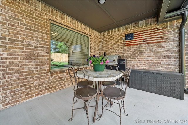 20905 S Windsor Ave, Claremore, OK 74019 - view of patio with outdoor dining area and area for grilling