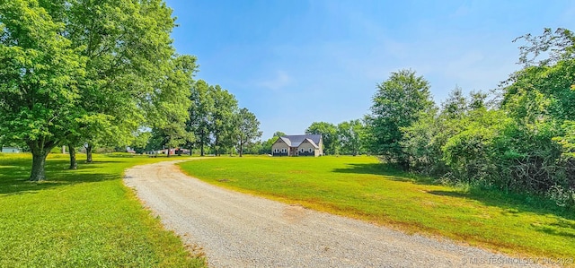 5068 E 188th St S, Warner, OK 74469 - view of dirt / gravel road