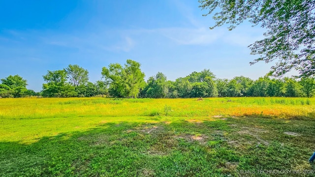 5068 E 188th St S, Warner, OK 74469 - view of yard with a view of rural / pastoral area
