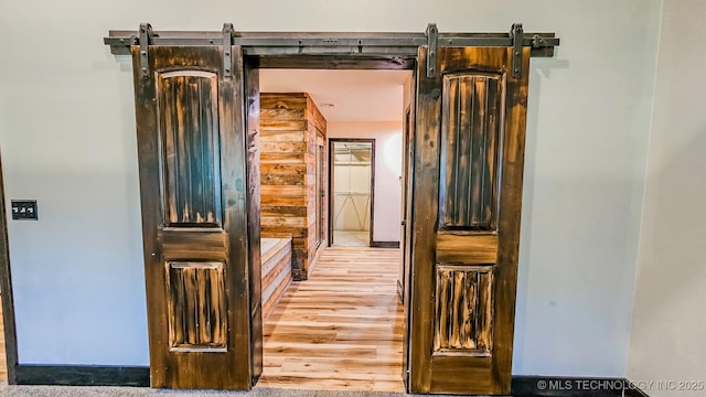 5068 E 188th St S, Warner, OK 74469 - hall with wood finished floors