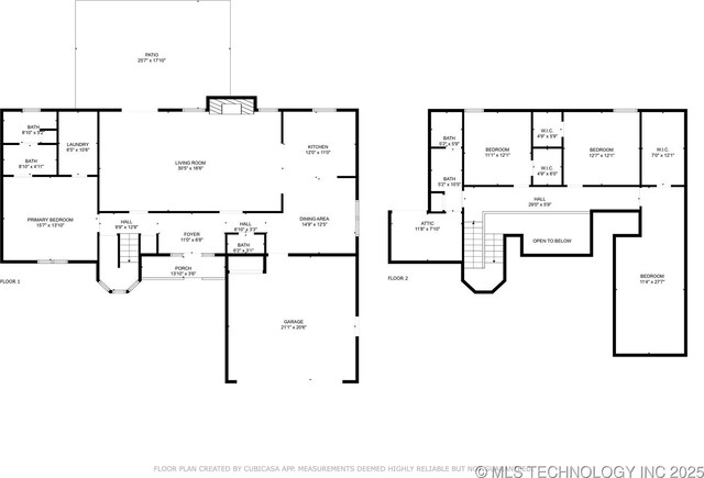 1934 Birnamwood, Miami, OK 74354 - view of property floor plan