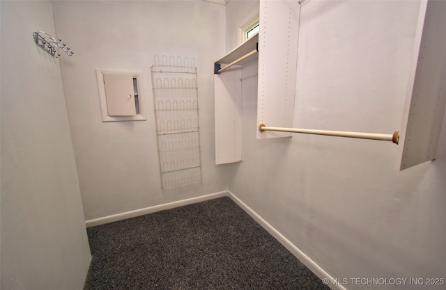 711 S 29th St W, Muskogee, OK 74401 - walk in closet featuring carpet flooring
