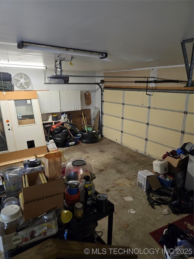 617 N 11th St, Pawnee, OK 74058 - garage with a garage door opener