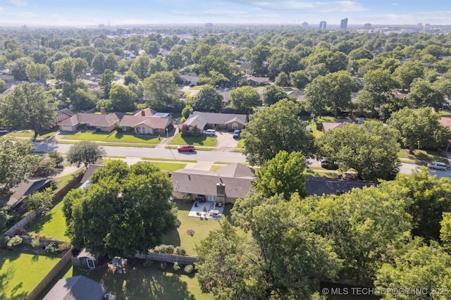 7058 E 52nd Pl, Tulsa, OK 74145 - aerial view of residential area