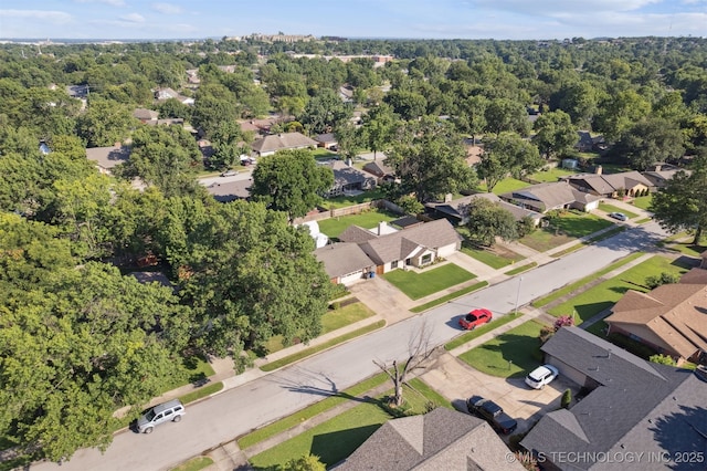 7058 E 52nd Pl, Tulsa, OK 74145 - aerial perspective of suburban area