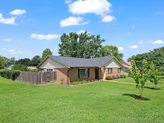 1267 Guinn Ln, Bartlesville, OK 74006 - single story home featuring brick siding and roof with shingles
