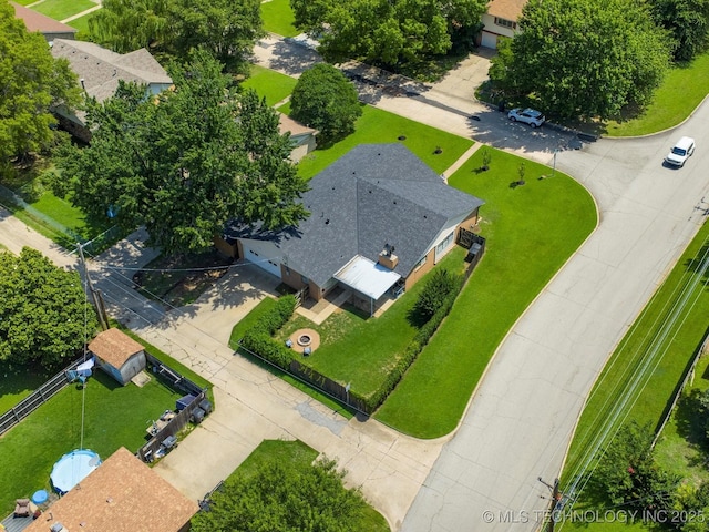 1267 Guinn Ln, Bartlesville, OK 74006 - drone / aerial view