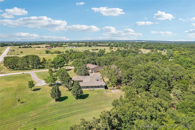 3609 E Scenic Dr, Cushing, OK 74023 - bird's eye view