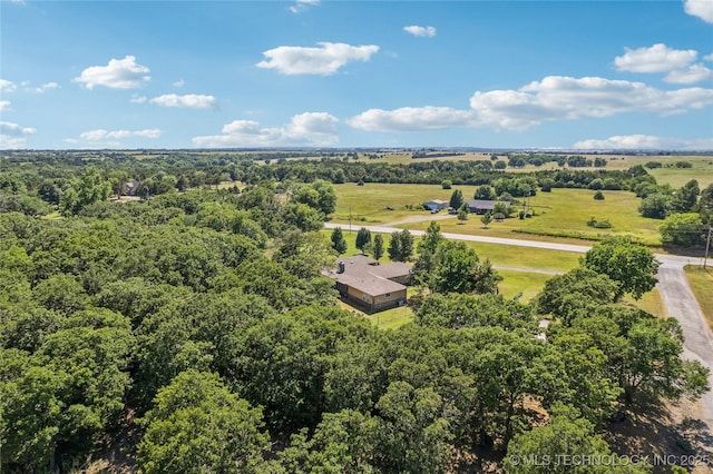 3609 E Scenic Dr, Cushing, OK 74023 - aerial view of sparsely populated area