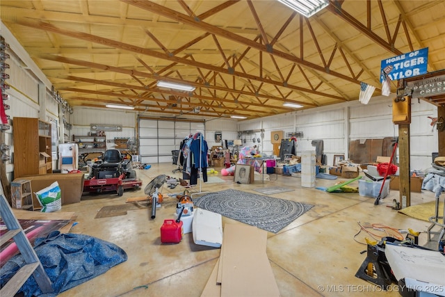 3609 E Scenic Dr, Cushing, OK 74023 - view of garage