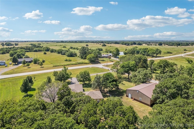 3609 E Scenic Dr, Cushing, OK 74023 - aerial view of sparsely populated area
