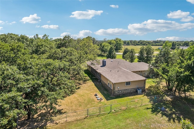 3609 E Scenic Dr, Cushing, OK 74023 - view from above of property
