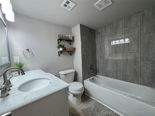 911 E Maple St, Cushing, OK 74023 - full bathroom with vanity and shower / tub combination