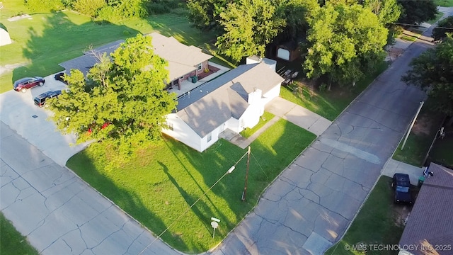 301 S Division St, Sapulpa, OK 74066 - bird's eye view