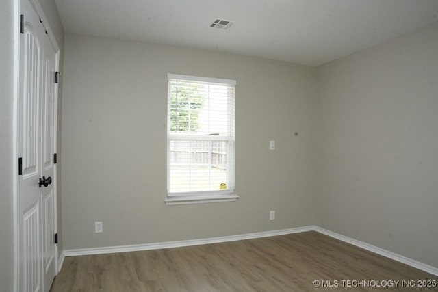 11906 S Nandina St, Jenks, OK 74037 - spare room with wood finished floors and baseboards