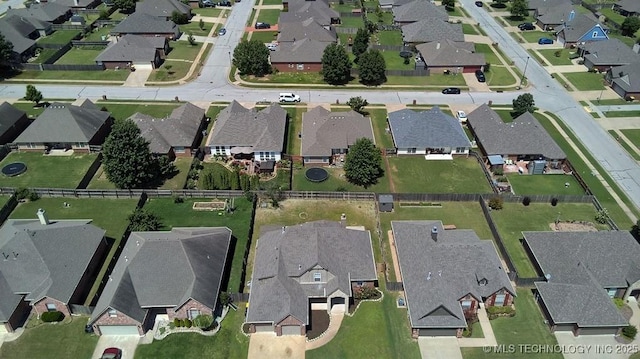 11906 S Nandina St, Jenks, OK 74037 - aerial overview of property's location with nearby suburban area