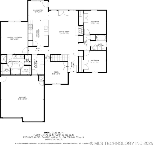 11906 S Nandina St, Jenks, OK 74037 - view of floor plan / room layout