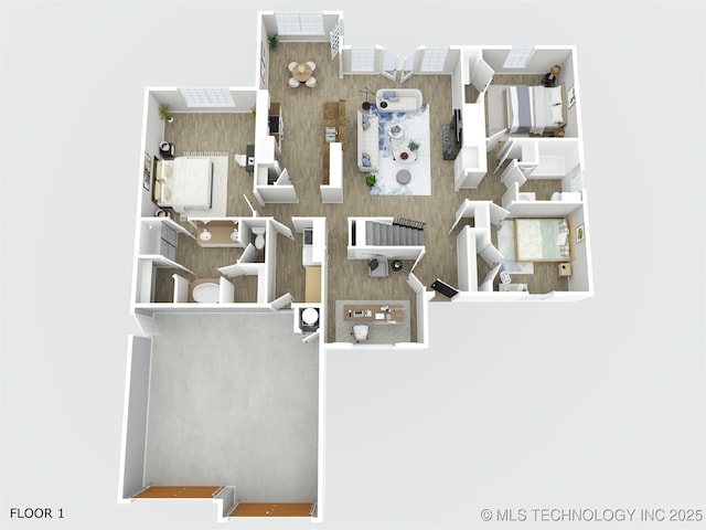 11906 S Nandina St, Jenks, OK 74037 - view of room layout