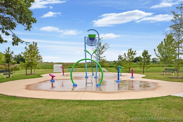 14305 S College Ave, Bixby, OK 74008 - view of property's community with a yard