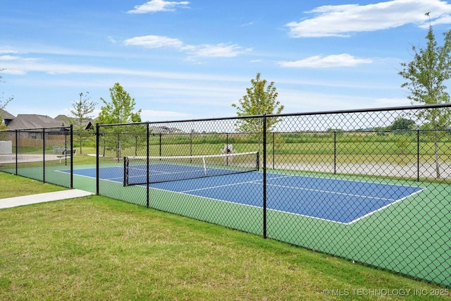 14305 S College Ave, Bixby, OK 74008 - view of tennis court