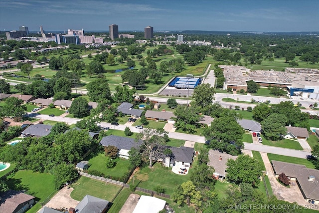 5861 S Hudson Pl, Tulsa, OK 74135 - view of property location with nearby urban area