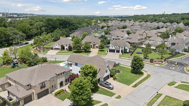 11802 S New Haven Ave, Tulsa, OK 74137 - aerial perspective of suburban area