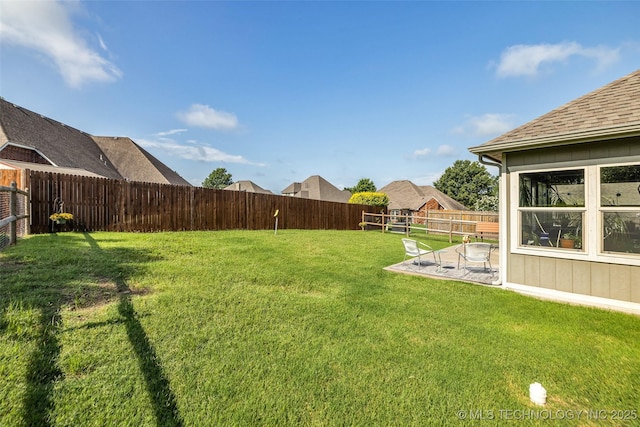 3331 Bunker St, Claremore, OK 74019 - view of fenced backyard
