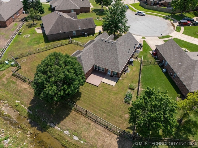 9005 N 154th E Ct, Owasso, OK 74055 - aerial perspective of suburban area