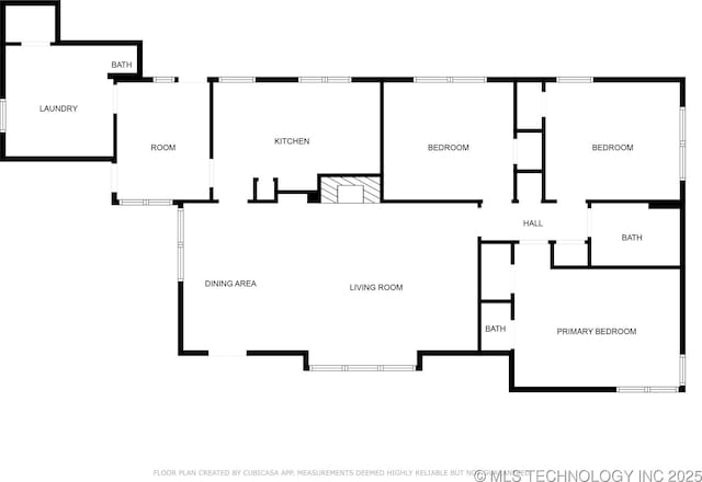 1640 E 41st St, Tulsa, OK 74105 - view of floor plan / room layout