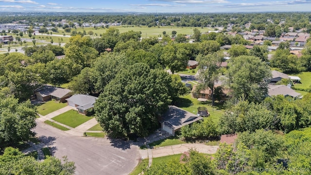 12131 E 32nd Pl, Tulsa, OK 74146 - aerial view of property's location featuring nearby suburban area