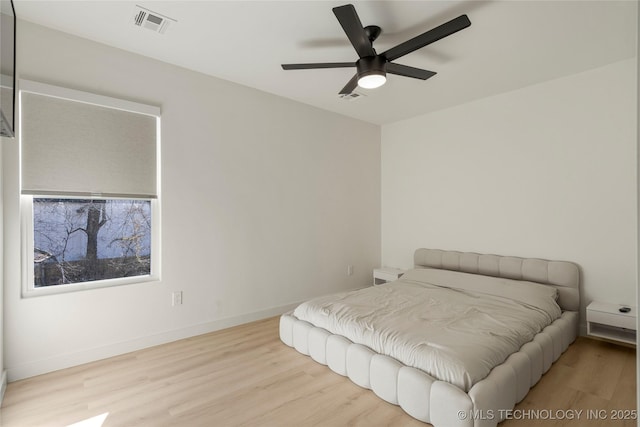 1732 S Jamestown Ave, Tulsa, OK 74112 - bedroom featuring wood finished floors and a ceiling fan