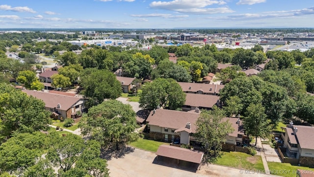 6376 S 80th E Ave Unit G, Tulsa, OK 74133 - drone / aerial view