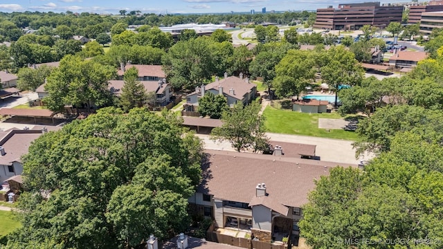 6376 S 80th E Ave Unit G, Tulsa, OK 74133 - drone / aerial view