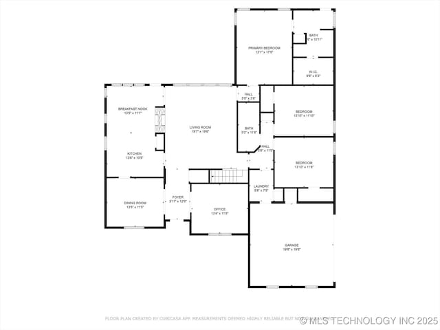 7185 N 194th E Ave, Owasso, OK 74055 - view of property floor plan