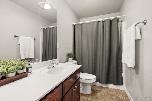 7185 N 194th E Ave, Owasso, OK 74055 - bathroom with vanity and a shower with shower curtain