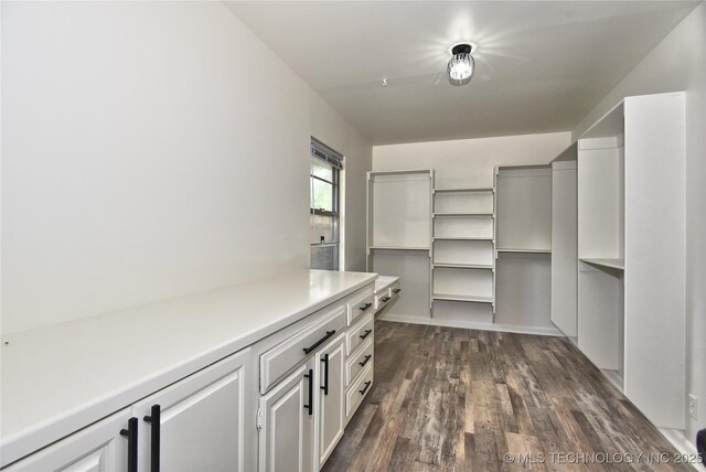 5701 S Rockford Pl, Tulsa, OK 74105 - spacious closet with dark wood-type flooring