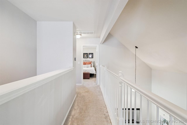 14003 E 87th Pl N, Owasso, OK 74055 - corridor featuring carpet and an upstairs landing