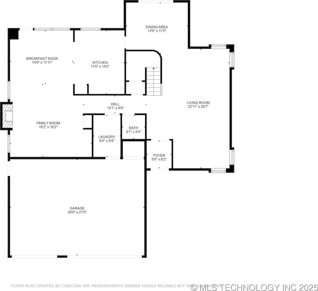 8912 S 70th E Ave, Tulsa, OK 74133 - view of floor plan / room layout