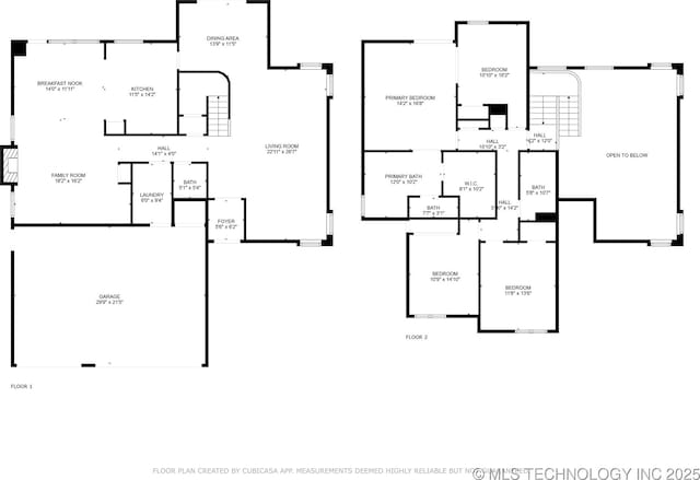 8912 S 70th E Ave, Tulsa, OK 74133 - view of floor plan / room layout