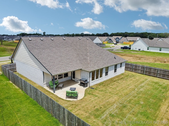 7413 N 160th E Ave, Owasso, OK 74055 - aerial view of residential area