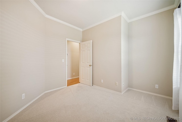 7534 S Hudson Pl, Tulsa, OK 74136 - unfurnished room featuring ornamental molding and carpet floors