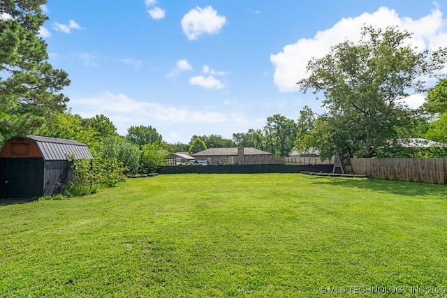 22 Mary St, Kiefer, OK 74041 - view of yard with a storage shed