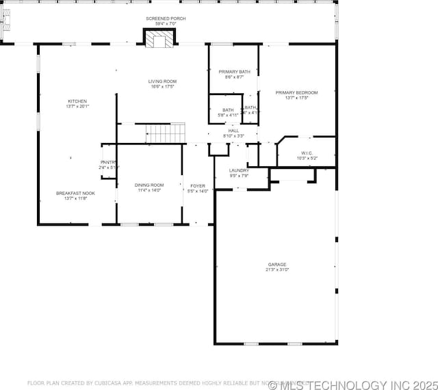 10102 N 147th E Ave, Owasso, OK 74055 - view of home floor plan