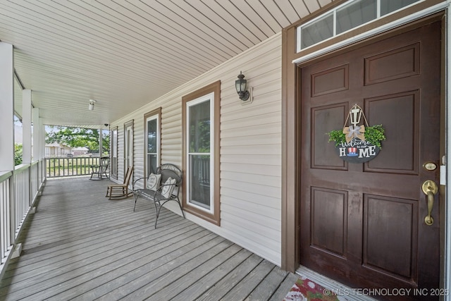 10102 N 147th E Ave, Owasso, OK 74055 - view of wooden porch