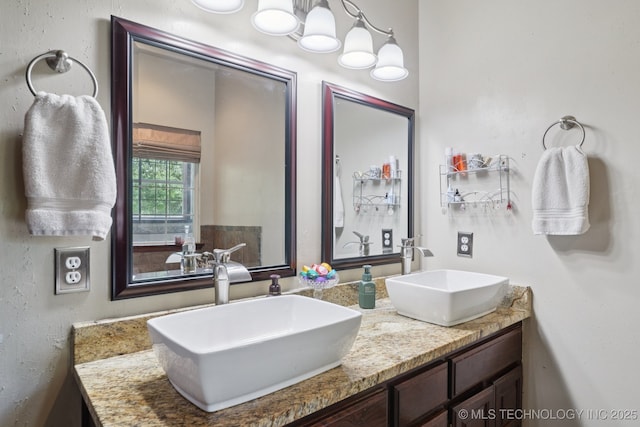 10102 N 147th E Ave, Owasso, OK 74055 - bathroom with double vanity