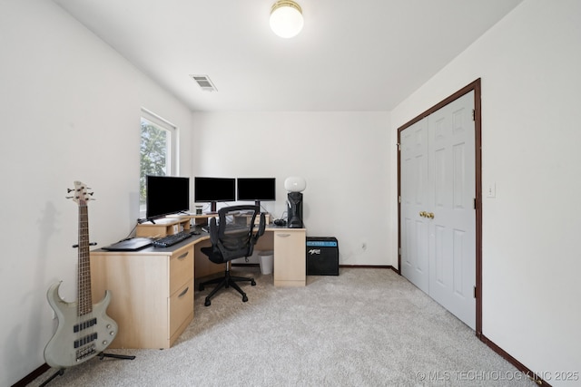 10102 N 147th E Ave, Owasso, OK 74055 - view of carpeted home office